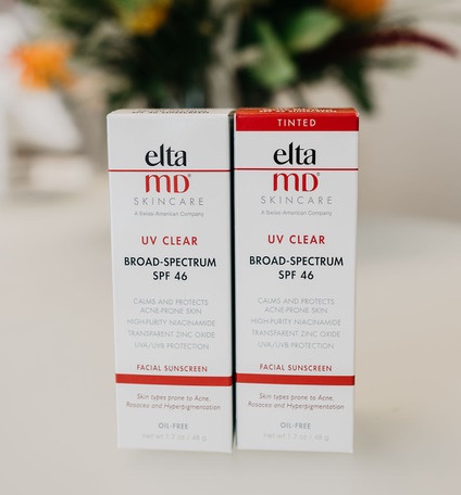 2 boxes of Elta skin care products